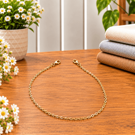 Pound A Metre Clothing Accessories Chain – Sewing & Fashion Trim (Gold Chain)
