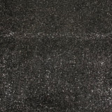 Pound A Metre Cotton Backed Chunky Glitter Fabric- Black