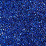 Pound A Metre Cotton Backed Chunky Glitter Fabric-  Blue
