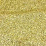 Pound A Metre Cotton Backed Chunky Glitter Fabric- Gold