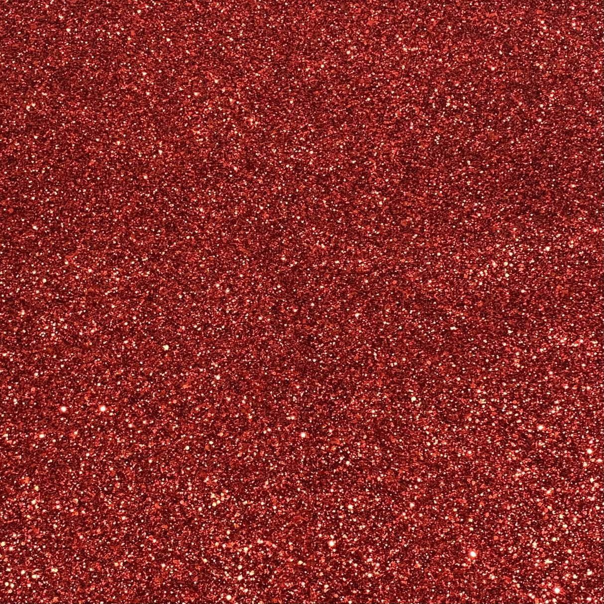 Pound A Metre Cotton Backed Chunky Glitter Fabric- Red