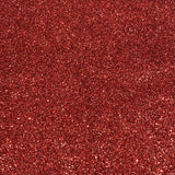 Pound A Metre Cotton Backed Chunky Glitter Fabric- Red