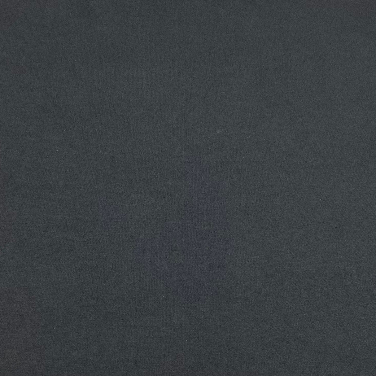 Pound A Metre Cotton Looped Backed Terry Jersey 74" Wide (Black)