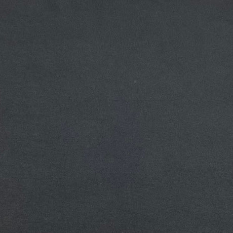 Pound A Metre Cotton Looped Backed Terry Jersey 74" Wide (Black)