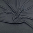 Pound A Metre Cotton Looped Backed Terry Jersey 74" Wide (Black)