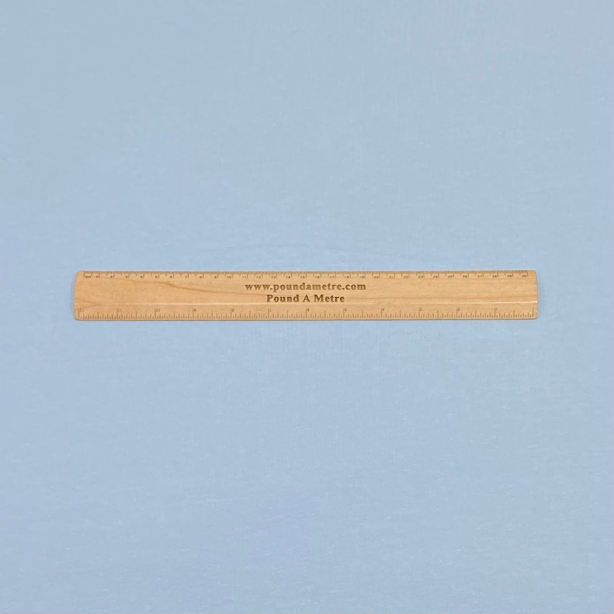 Pound A Metre Cotton Looped Backed Terry Jersey 74" Wide (Blue)