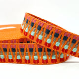 Per Metre Heavy Duty Webbing: For Bag Straps- (Orange/red/navy/stone/natural) 38mm / 40mm