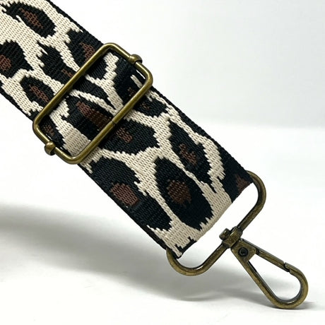 Per Metre Animal Webbing: For Bag Straps- (Cheetah) 38mm / 40mm