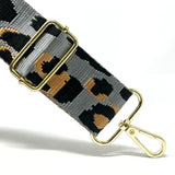 Per Metre Animal Webbing: For Bag Straps- (Cheetah 2) 38mm / 40mm