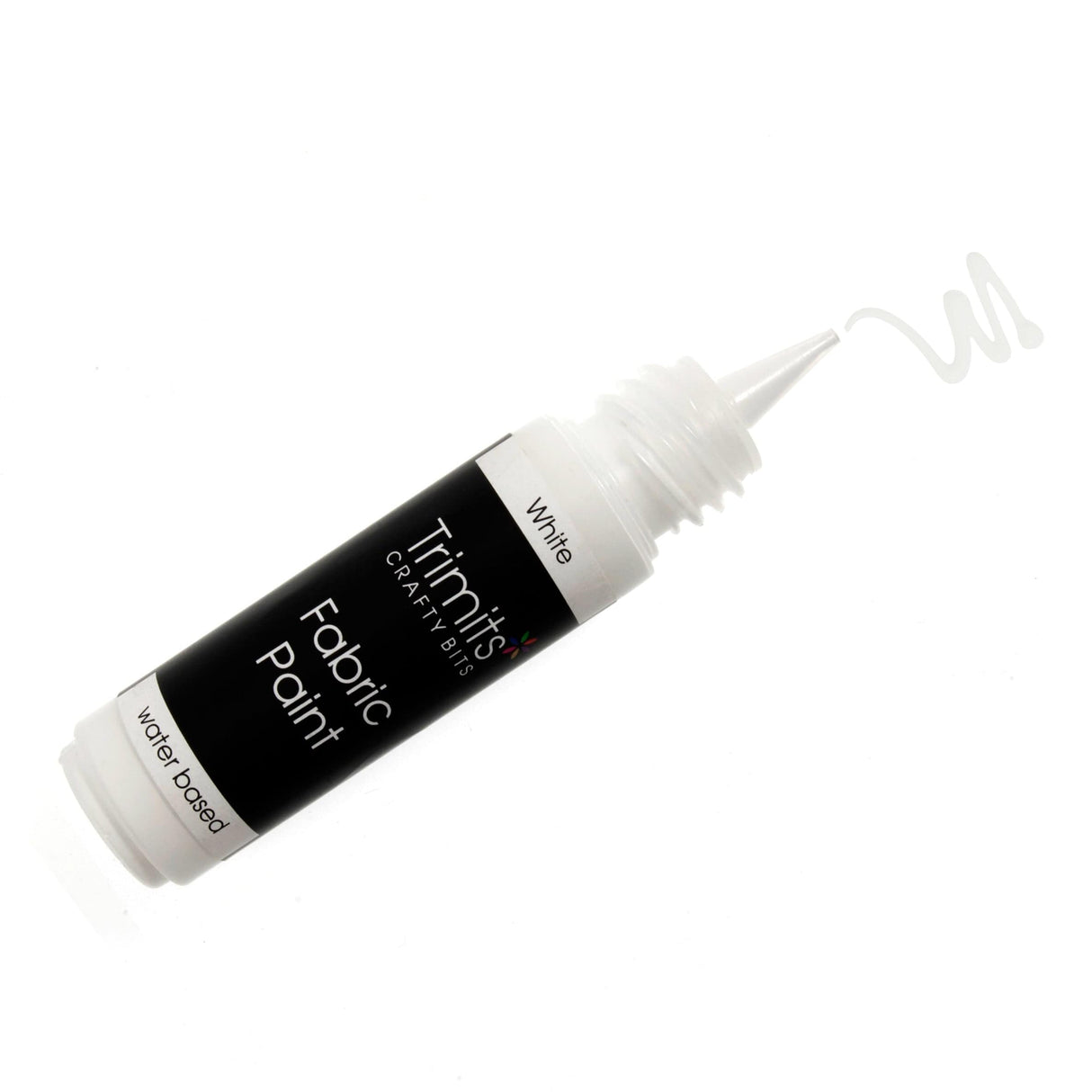 Pound A Metre White FP20/04 Fabric Paint: Pen: 20ml: 18 Colours