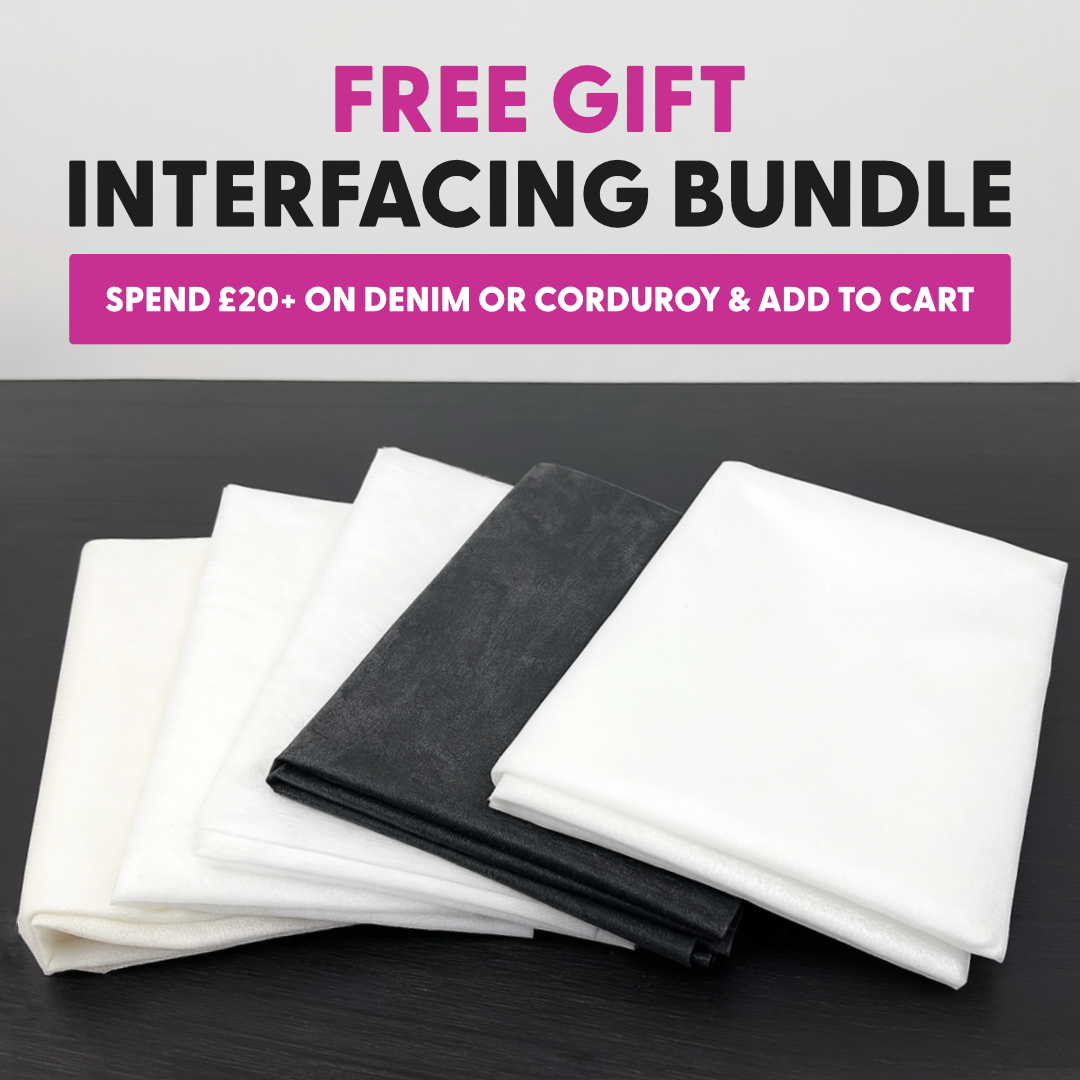 FREE Gift: 10 Metres Interfacing & Lining Bundle
