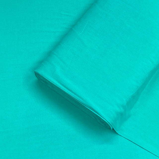 Pound A Metre Full Roll, Summer Dressmaking Viscose Fabric - 55" Wide (Jade)
