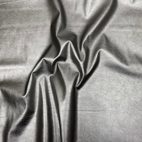 Pound A Metre Per Meter Heavy Soft Leatherette Jersey 55” Grey