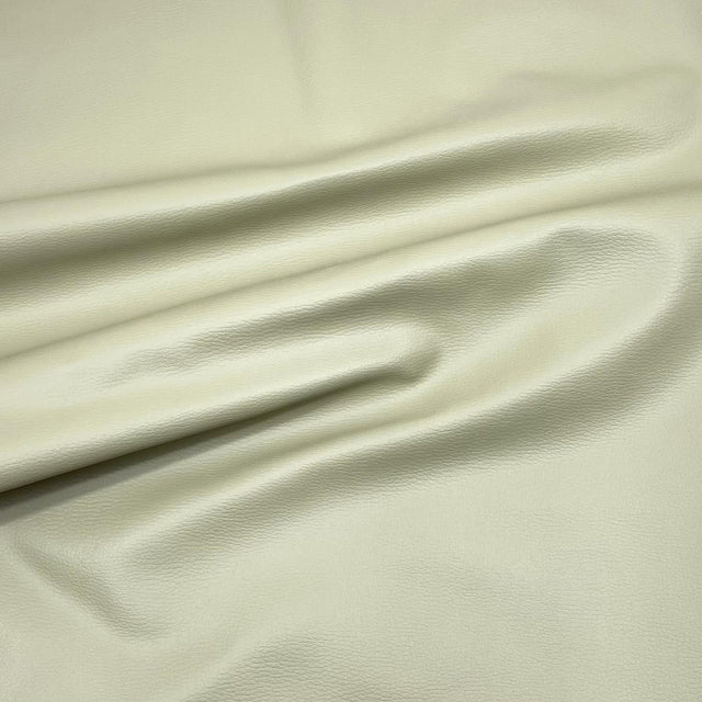 Pound A Metre Per Meter Heavy Soft Leatherette Jersey 55” Light Khaki