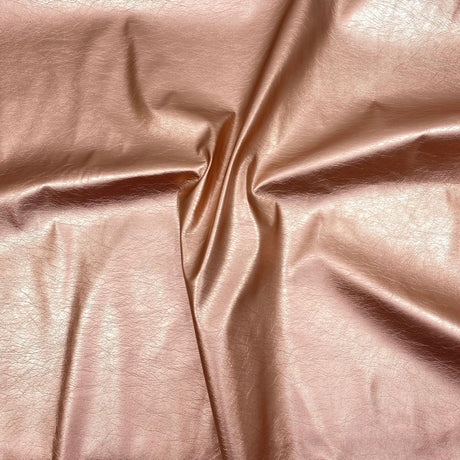 Pound A Metre Per Meter Heavy Soft Leatherette Jersey 55”  Orrange