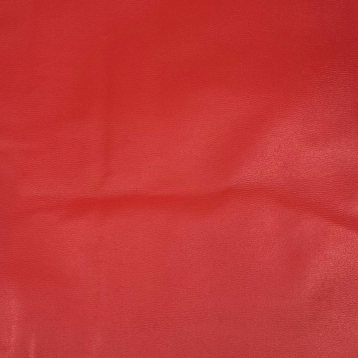 Pound A Metre Per Meter Heavy Soft Leatherette Jersey 55” Red