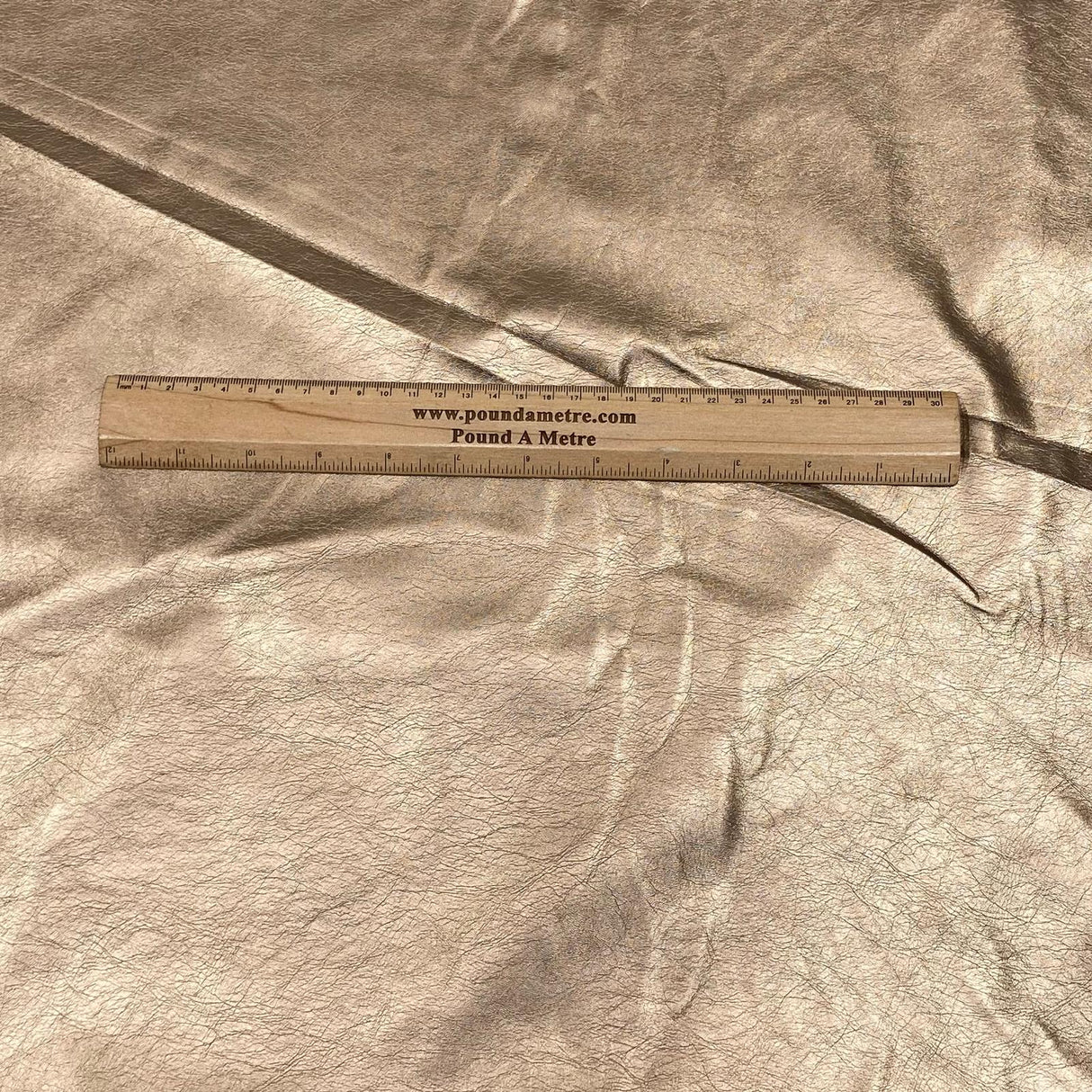 Pound A Metre Per Meter Heavy Soft Leatherette Jersey 55”  Sand
