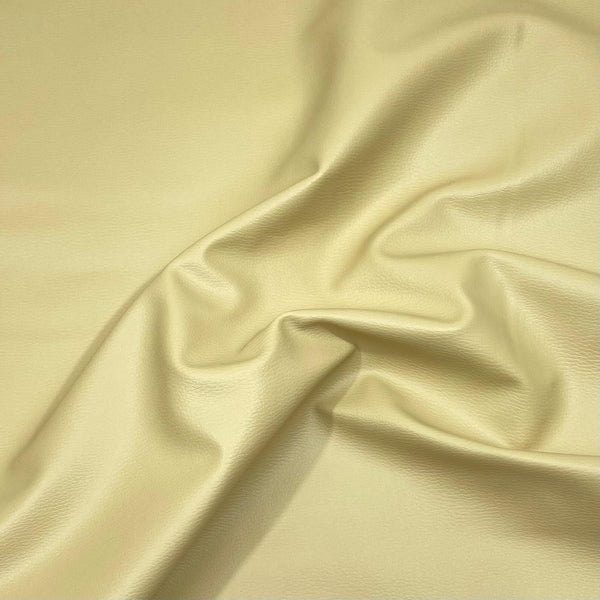 Pound A Metre Per Meter Heavy Soft Leatherette Jersey 55” Yellow