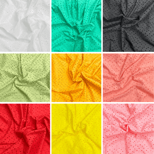 Broderie Anglaise Fabric