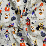 Pound A Metre Luxurious JOANN Printed Cotton – 45" Wide- (Dogs)