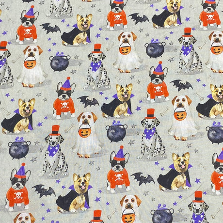 Pound A Metre Luxurious JOANN Printed Cotton – 45" Wide- (Dogs)
