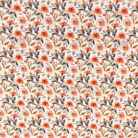 Pound A Metre Luxurious JOANN Printed Cotton – 45" Wide- (Floral)