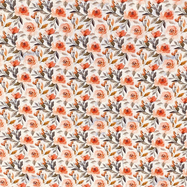 Pound A Metre Luxurious JOANN Printed Cotton – 45" Wide- (Floral)