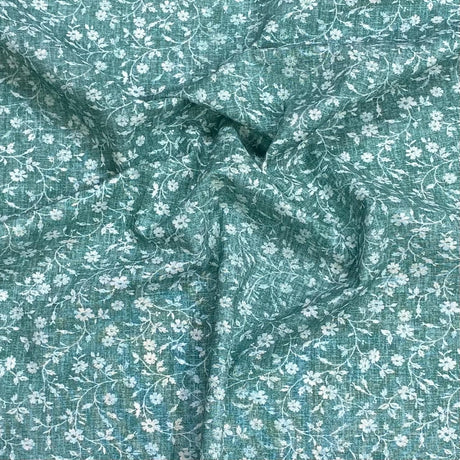 Pound A Metre Luxurious JOANN Printed Cotton – 45" Wide- (Green Garden)