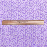 Pound A Metre Luxurious JOANN Printed Cotton – 45" Wide- (Lilac Flower)