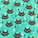 Pound A Metre Luxurious JOANN Printed Cotton – 45" Wide- (Mint Cat)