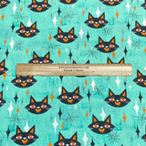 Pound A Metre Luxurious JOANN Printed Cotton – 45" Wide- (Mint Cat)