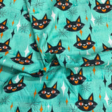 Pound A Metre Luxurious JOANN Printed Cotton – 45" Wide- (Mint Cat)