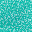Pound A Metre Luxurious JOANN Printed Cotton – 45" Wide- (Mint Flower)
