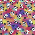Pound A Metre Luxurious JOANN Printed Cotton – 45" Wide- (Multicolour Dog)