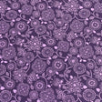 Pound A Metre Luxurious JOANN Printed Cotton – 45" Wide- (Purple Design)