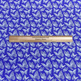 Pound A Metre Luxurious JOANN Printed Cotton – 45" Wide- (Royal Butterflies)