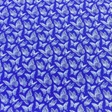 Pound A Metre Luxurious JOANN Printed Cotton – 45" Wide- (Royal Butterflies)