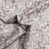 Pound A Metre Luxurious JOANN Printed Cotton – 45" Wide- (Slate)
