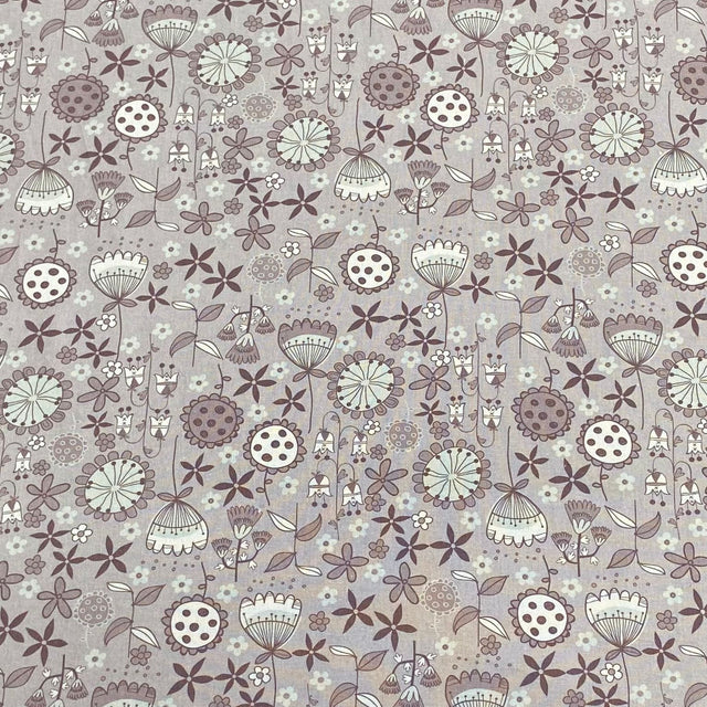 Pound A Metre Luxurious JOANN Printed Cotton – 45" Wide- (Slate)