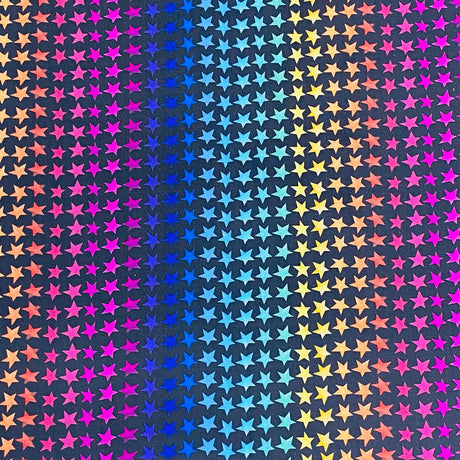 Pound A Metre Luxurious JOANN Printed Cotton – 45" Wide- (Star Multicolour)