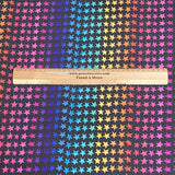 Pound A Metre Luxurious JOANN Printed Cotton – 45" Wide- (Star Multicolour)