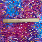 Pound A Metre Per Metre Luxurious Quality 100% Indian Cotton Batik - 45" Wide (DS2001 COL1)