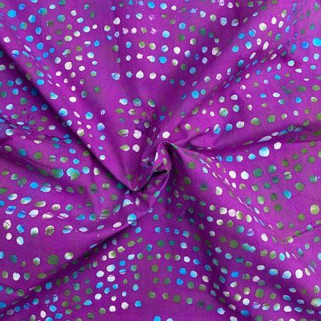 Pound A Metre Per Metre Luxurious Quality 100% Indian Cotton Batik - 45" Wide (DS2001 COL5)