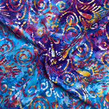 Pound A Metre Per Metre Luxurious Quality 100% Indian Cotton Batik - 45" Wide (DS2005 COL1)