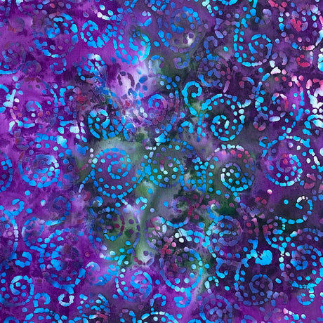 Pound A Metre Per Metre Luxurious Quality 100% Indian Cotton Batik - 45" Wide (DS2005 COL2)