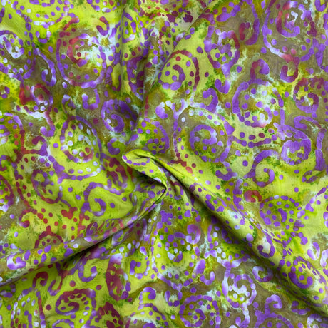 Pound A Metre Per Metre Luxurious Quality 100% Indian Cotton Batik - 45" Wide (DS2005 COL3)