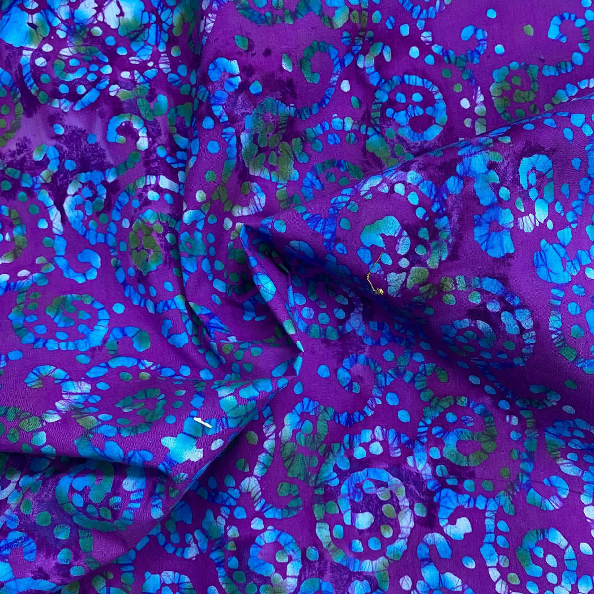 Pound A Metre Per Metre Luxurious Quality 100% Indian Cotton Batik - 45" Wide (DS2005 COL5)