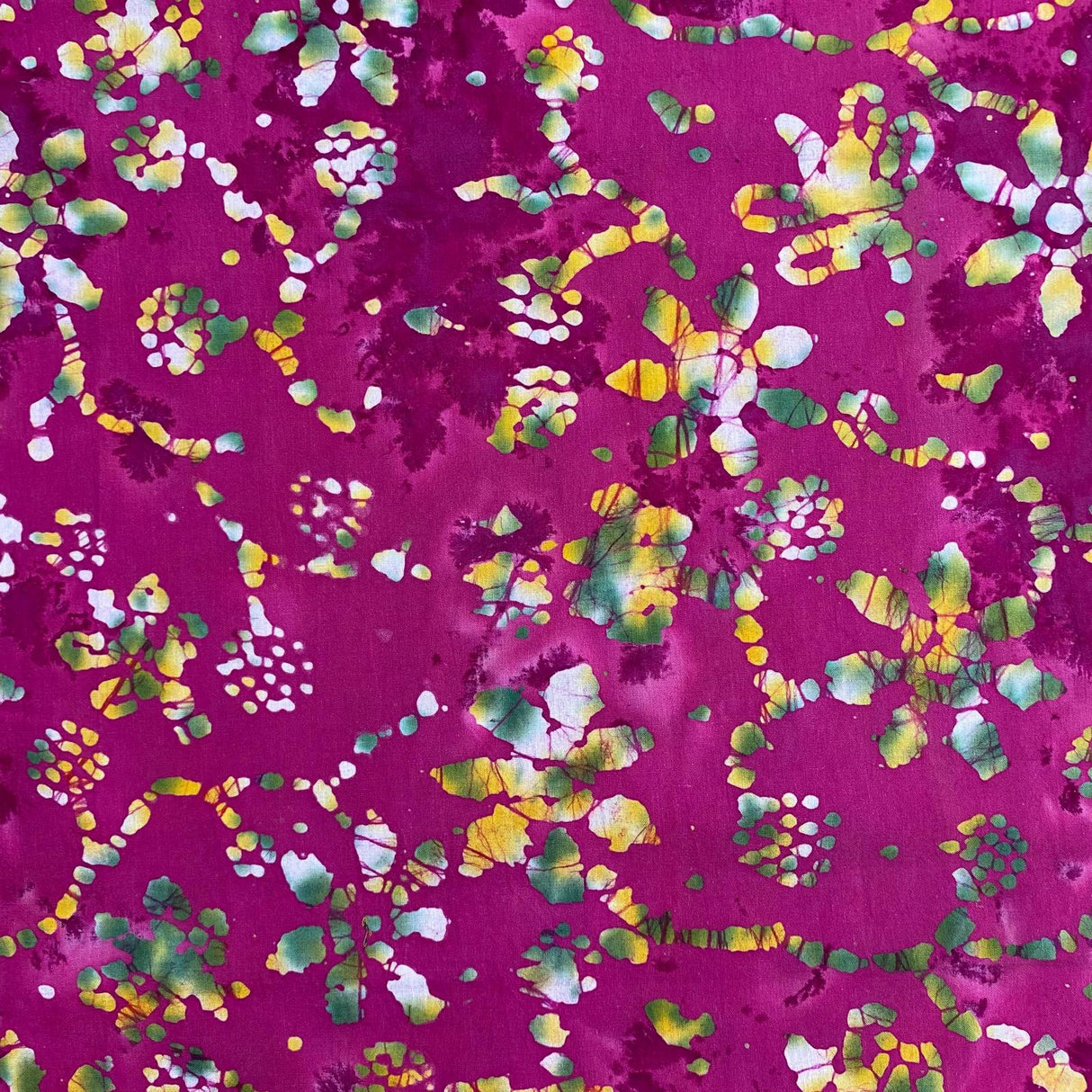Pound A Metre Per Metre Luxurious Quality 100% Indian Cotton Batik - 45" Wide (DS2006 COL1)