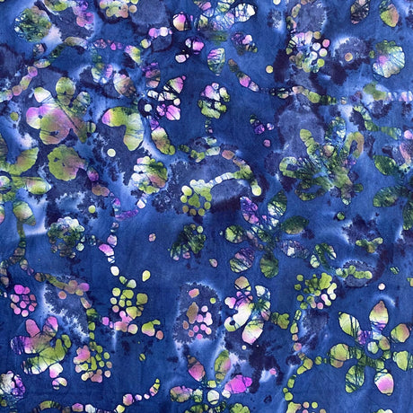 Pound A Metre Per Metre Luxurious Quality 100% Indian Cotton Batik - 45" Wide (DS2006 COL4)
