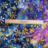 Pound A Metre Per Metre Luxurious Quality 100% Indian Cotton Batik - 45" Wide (DS2006 COL5)